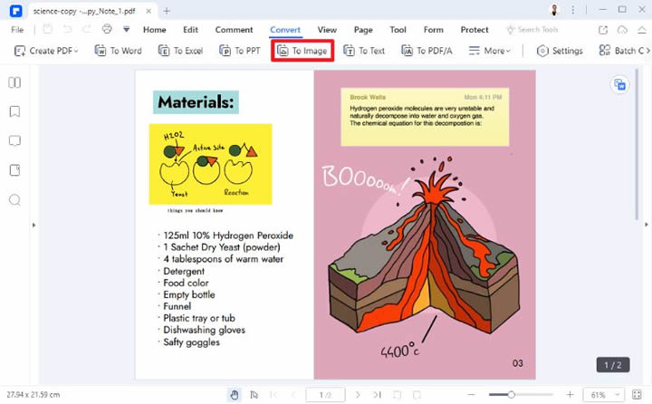extract images from pdf with pdfelement