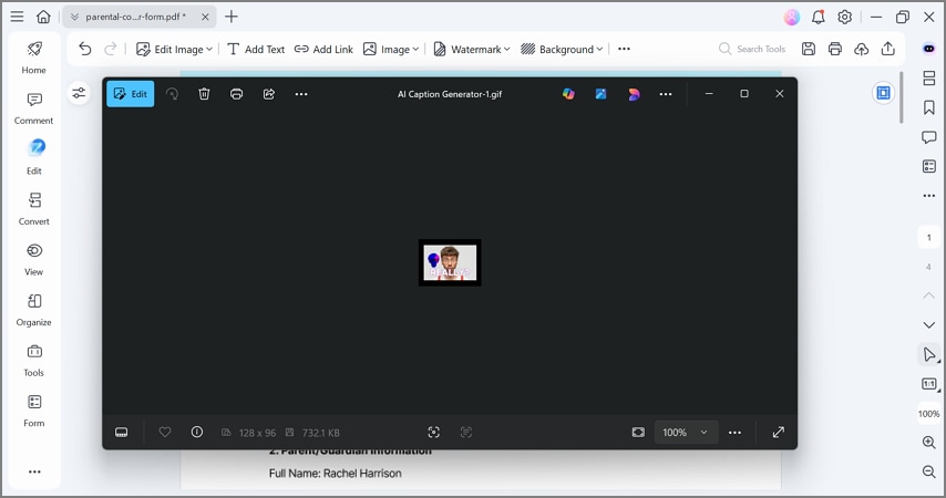 how to play gif in pdf