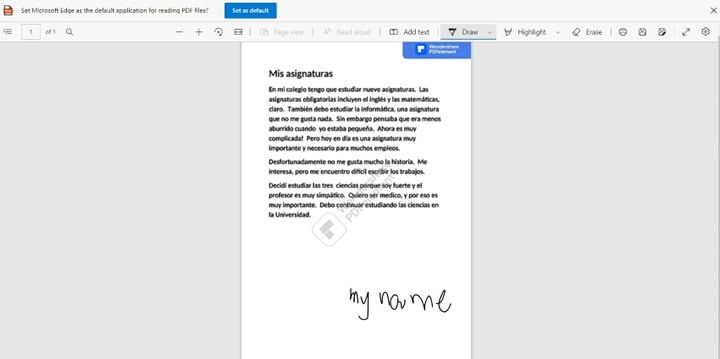  signer un pdf sur microsoft edge