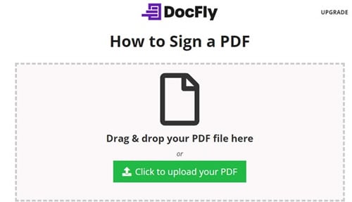  docfly interface