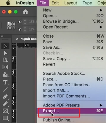 export indesign to html