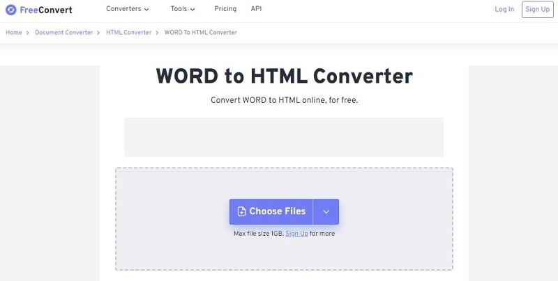 conversor online grátis de word em html
