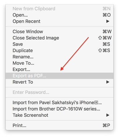 error printing trying to convert doc to pdf mac