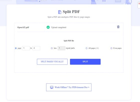 split preferences