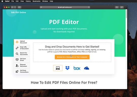 upload your pdf files