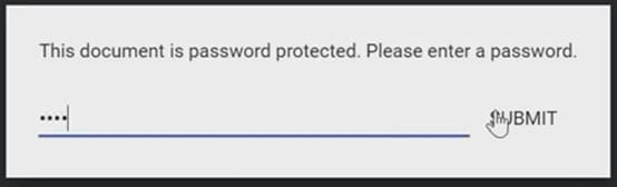 enter password