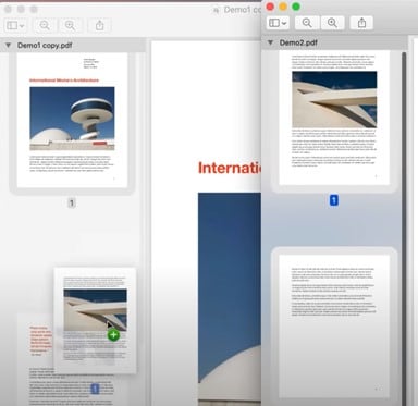 how to combine pdf files mac pages