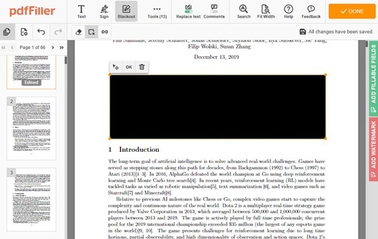 redaction tool pdf online