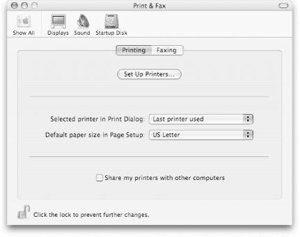 在MAC上設置一個PDF印表機