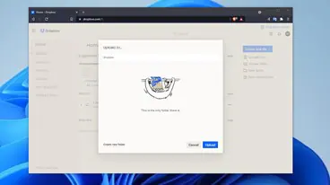 teilen über dropbox