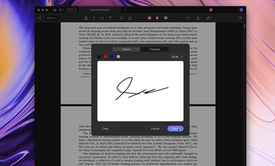 create your signature