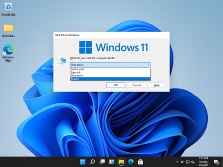 Windows neustarten