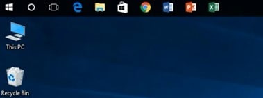 taskbar location