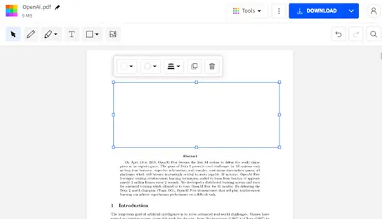 embranquecer a informação dum pdf gratuitamente