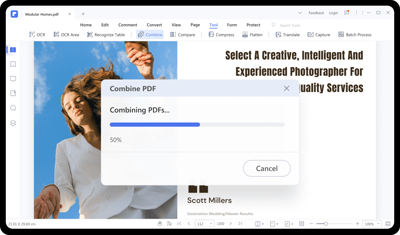 combine pdfs into one online