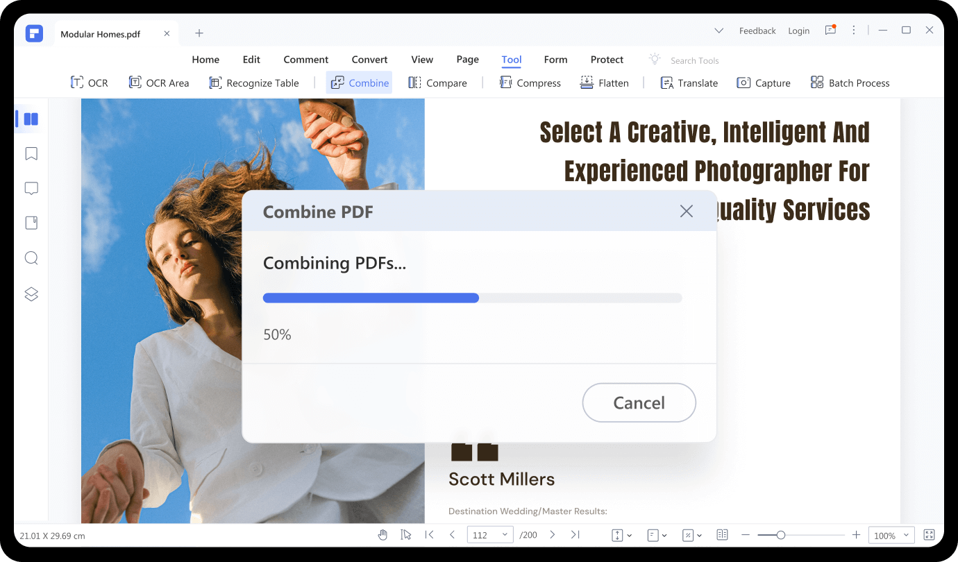 Combine PDFs Into One Best PDF Merge Tool