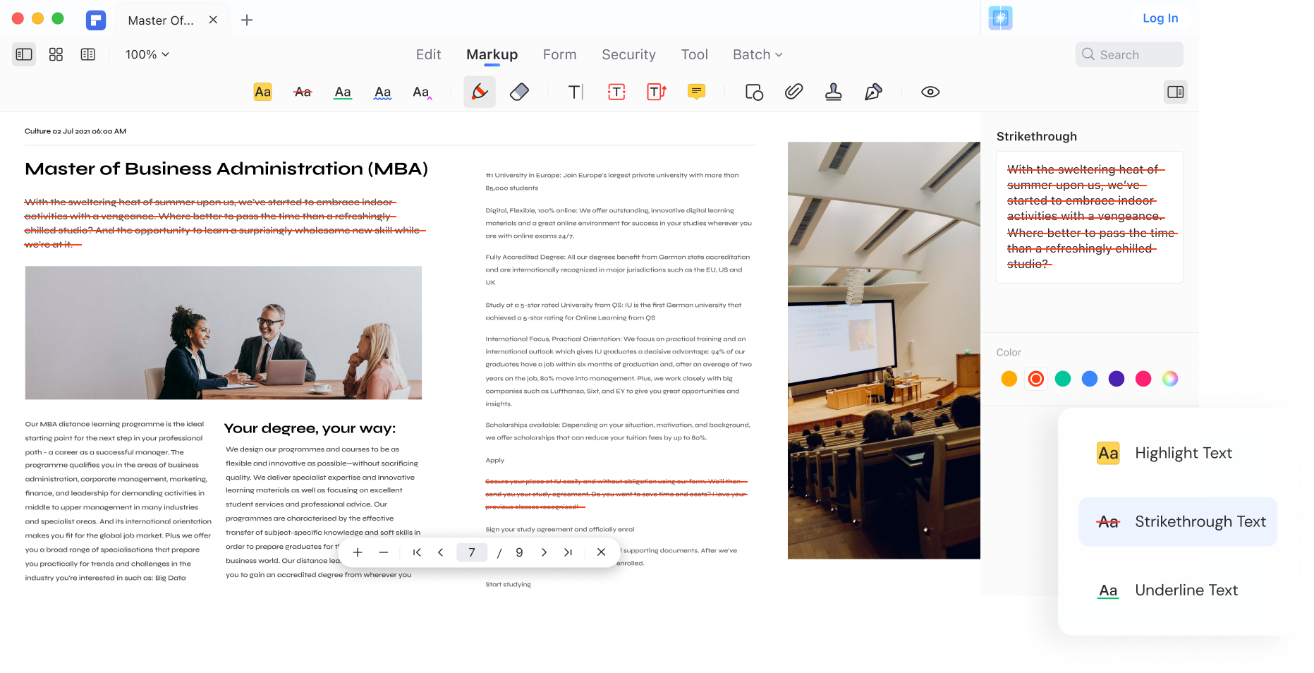 markup pdf mac