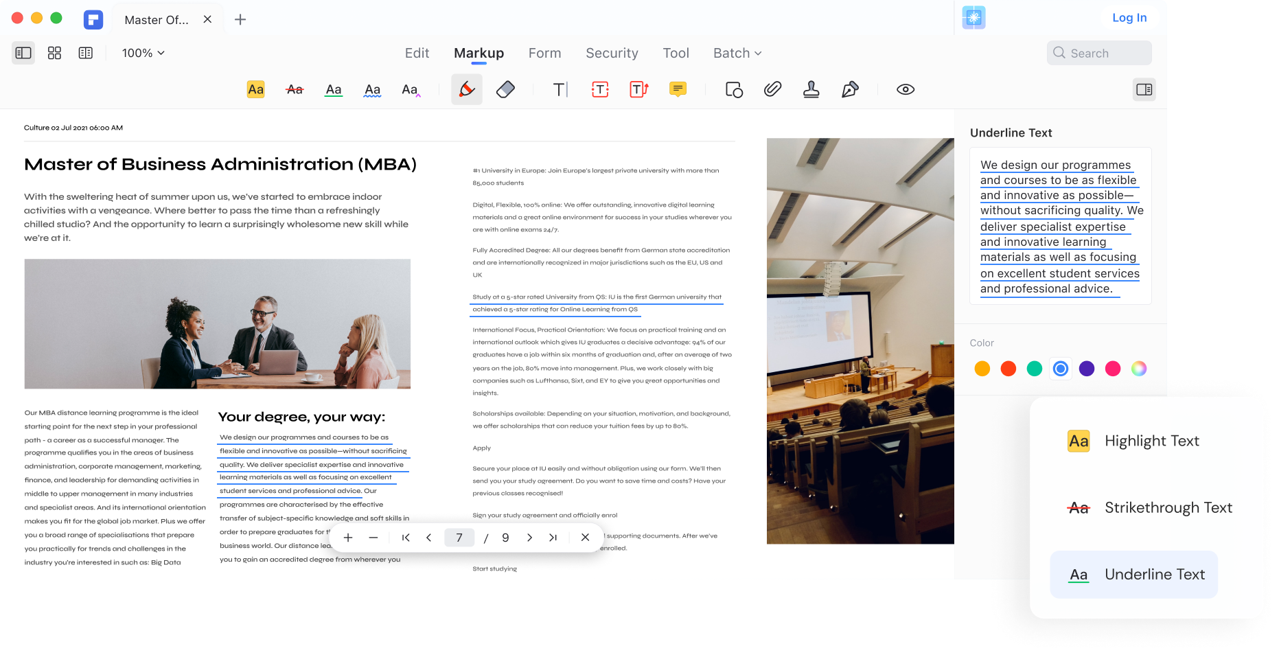 markup pdf mac