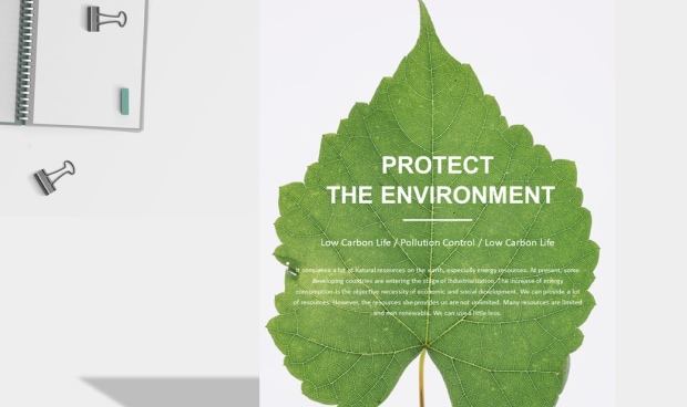 постер об окружающей среде