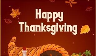 happy thanksgiving card pdf