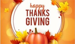 thanksgiving card with pumpkin template