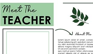 Meet the New Teacher Green