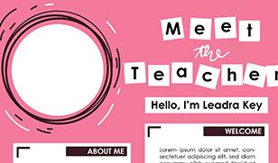 Meet the New Teacher Pink