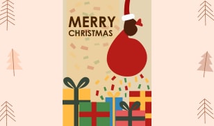 Weihnachtskarte PDF Download