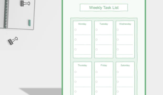 weekly task list