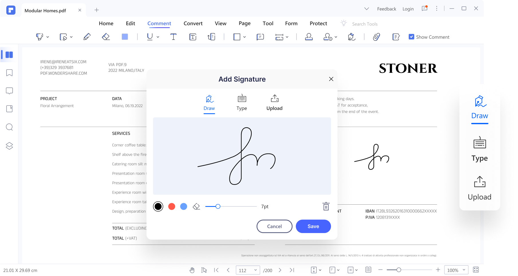 how to add electronic signature to pdf