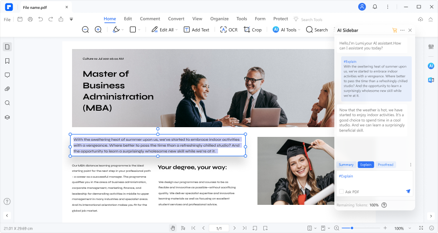 Handle Pdf Documents Smartly With Pdfelement Ai Pdf Editor Handle Pdf Documents Smartly With Pdfelement Ai Pdf Editor