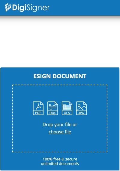 digisigner Dokument hochladen