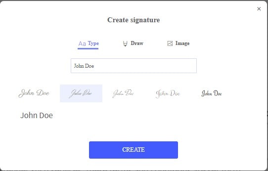 hipdf créer une signature