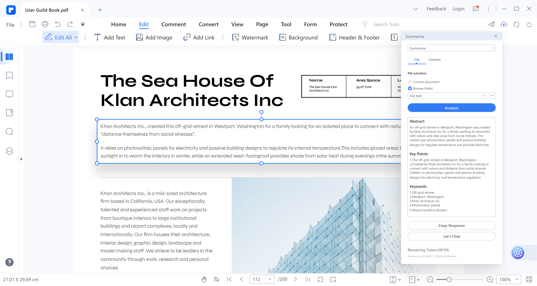 Handle PDF Documents Smartly with PDFelement AI PDF Editor