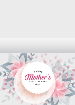 mothers day card template