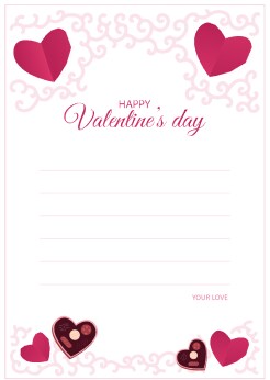 Templates For Kindergarten Valentine Card Templates 14 Free Printable ...