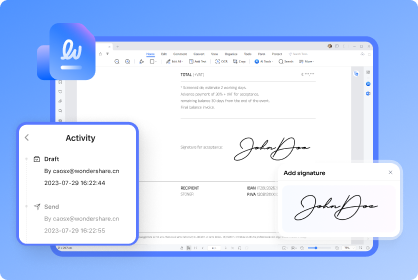 Document approval and signing