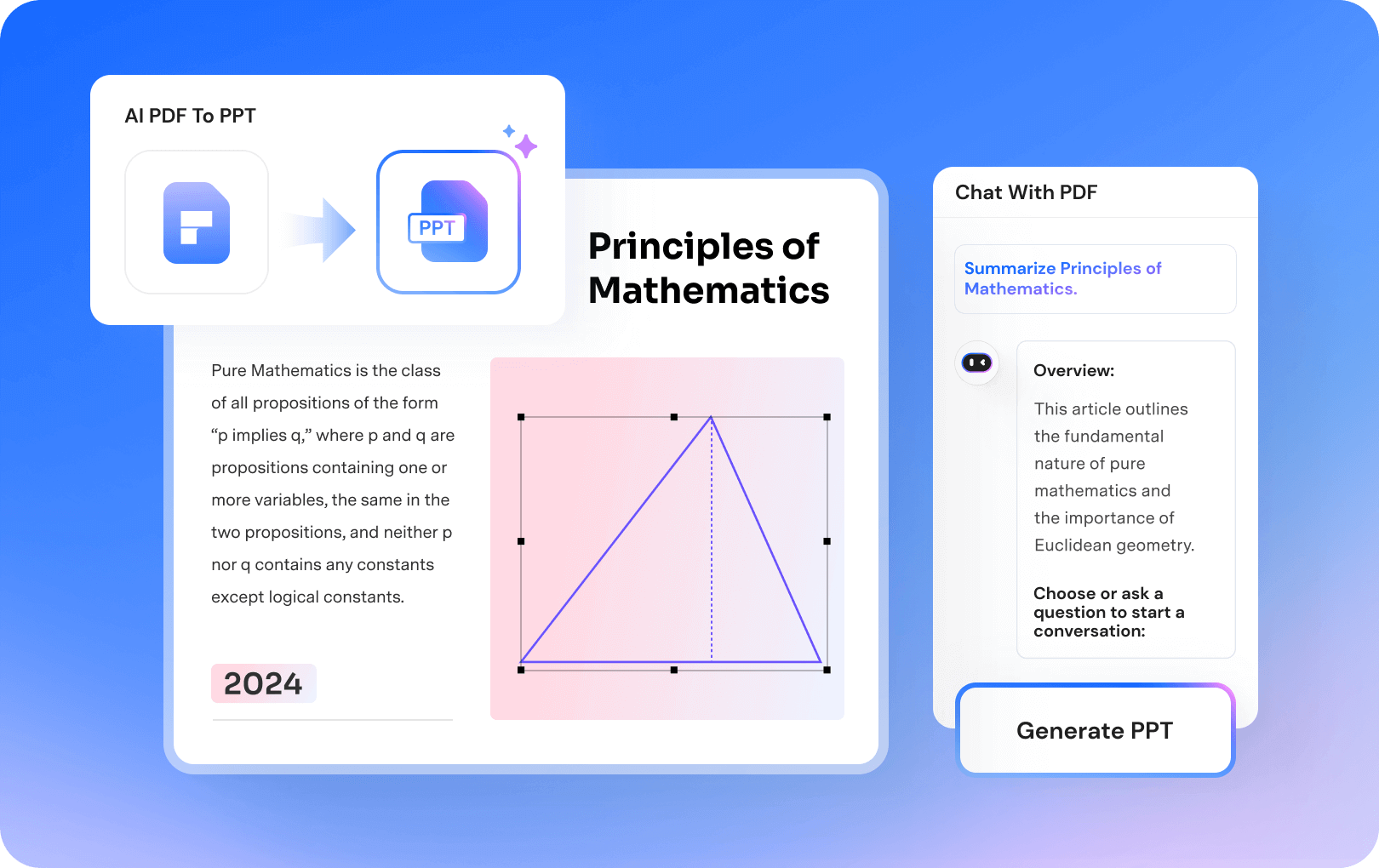 créateur ai ppt à partir de pdf