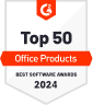 PDFelement wurde mit den G2 Best Software Awards 2024 - Top 50 Office Products ausgezeichnet