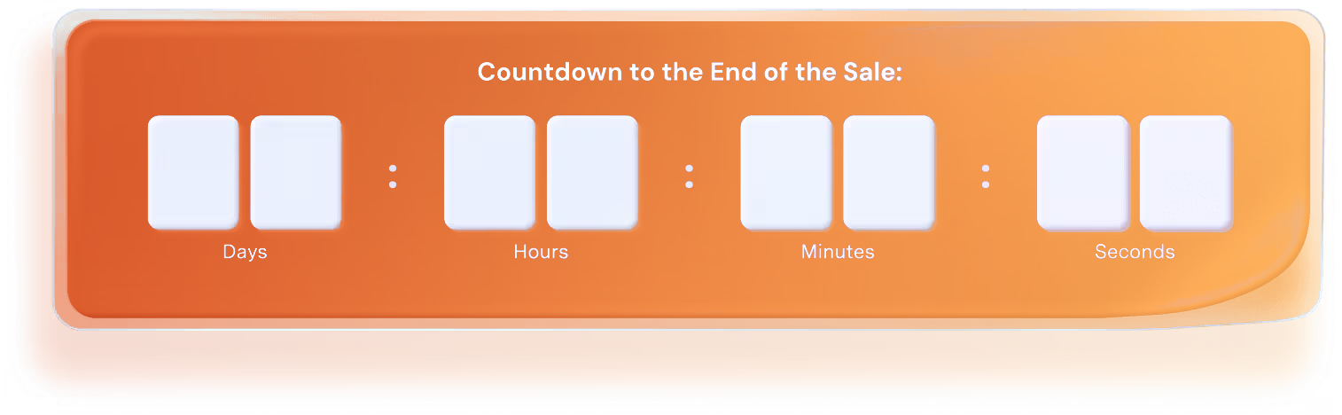 Halloween sale countdown