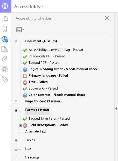 accessibility checker pdf adobe