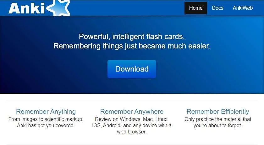 anki web download page