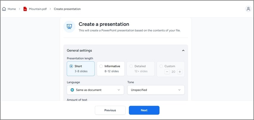 slidespeak pdf vers ppt ia