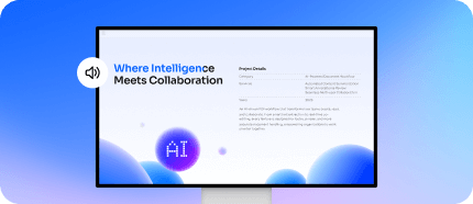 Illustration representing screen reader accessibility for PDF documents