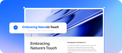 Illustration of tools that can read PDF documents aloud