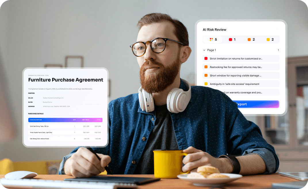 review business contract