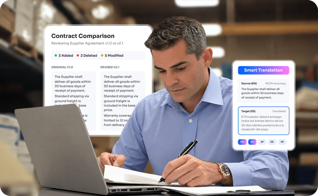 review commercial contract