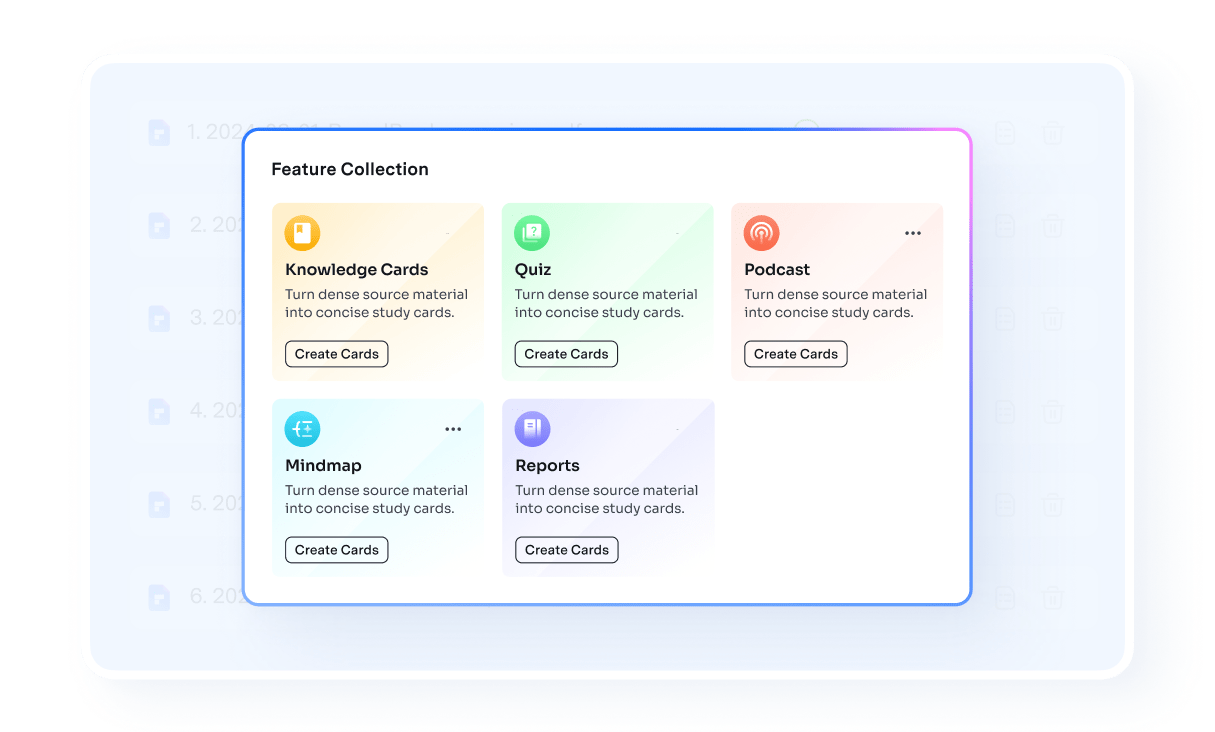 generate outputs from documents