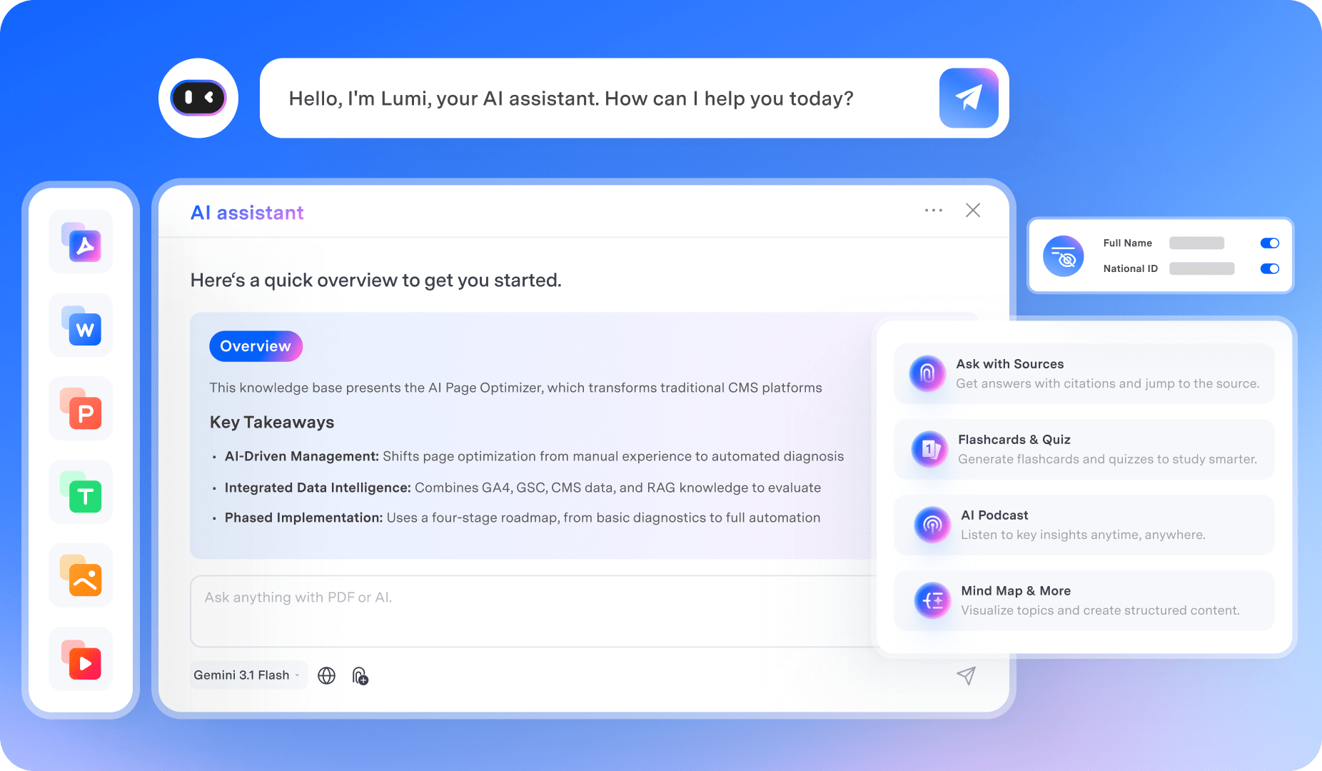 From documents to knowledge, in one AI Space
