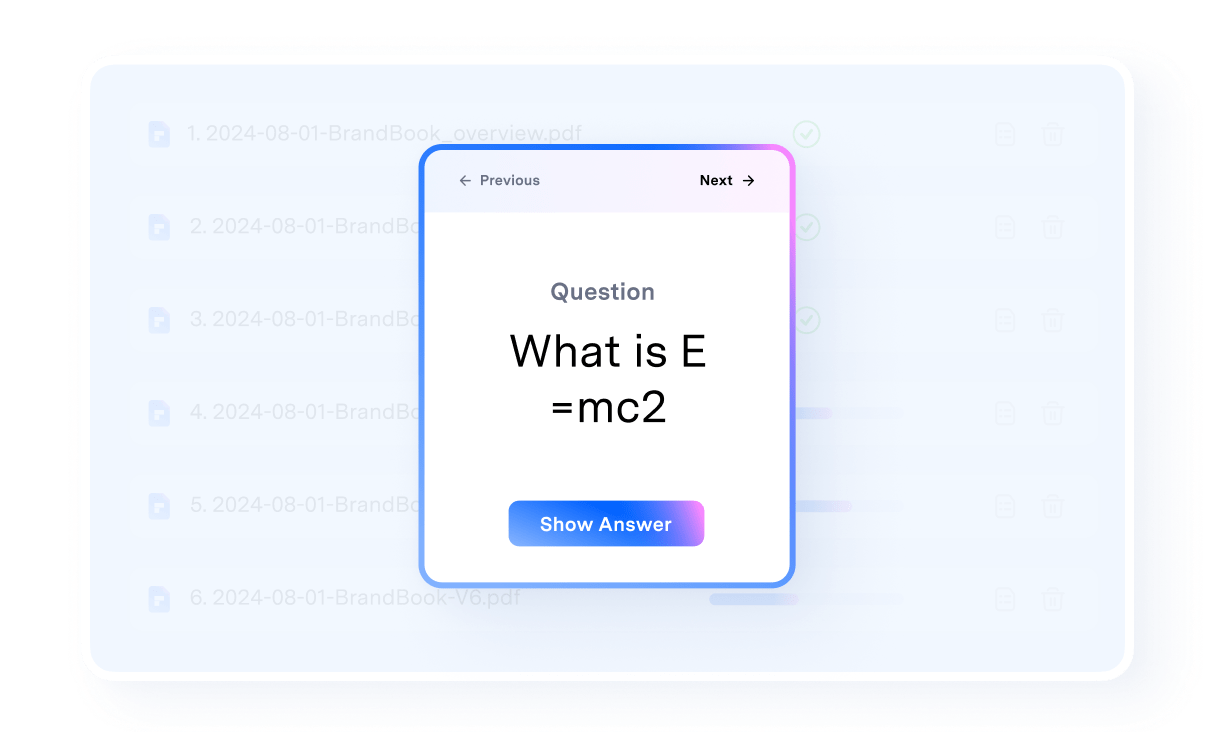 Study with flashcard